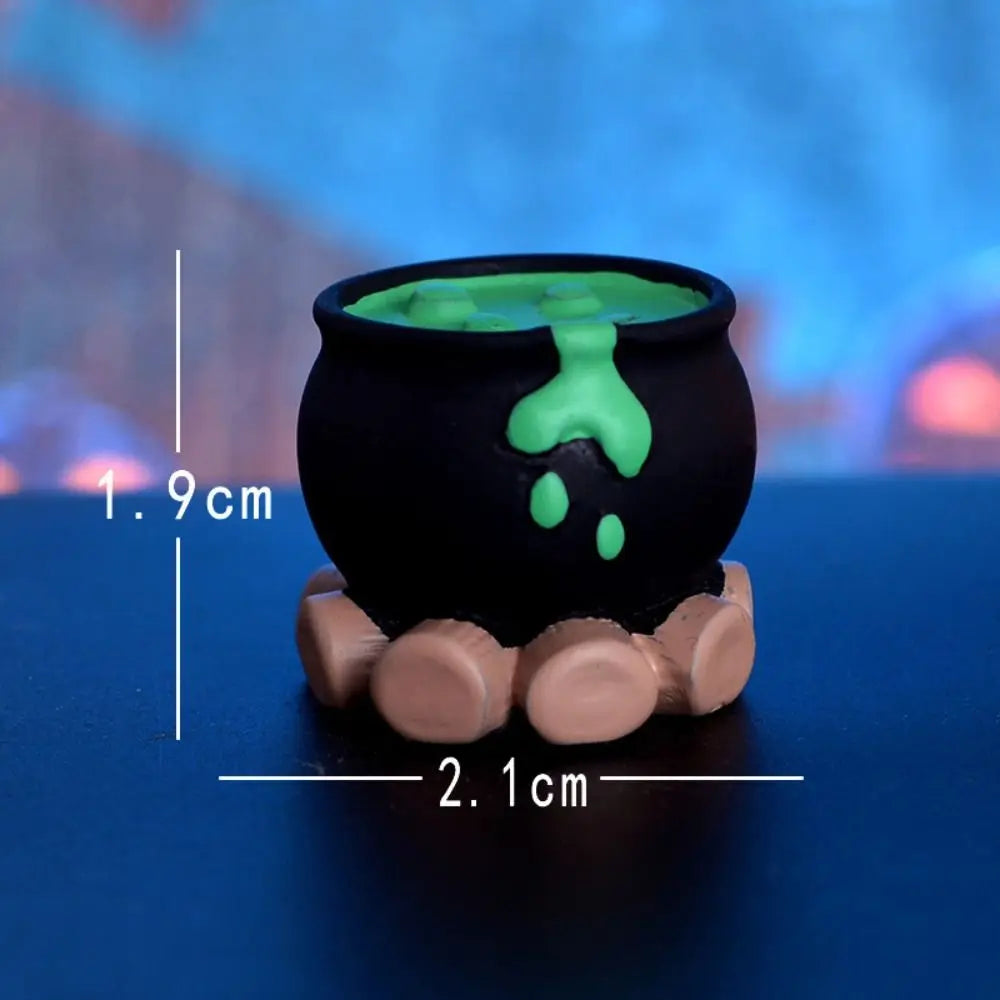 Mini Citrouille Décorative en Résine - DIY Halloween