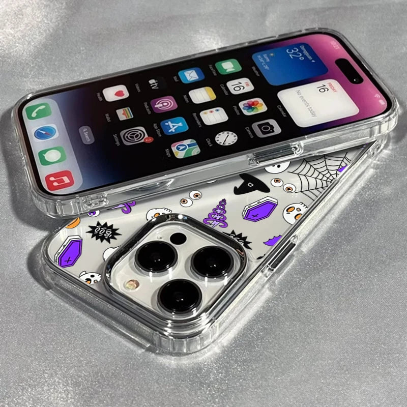 Coque iPhone Halloween Fantôme Mignon