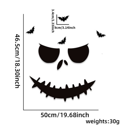 Stickers Porte et Fenêtre Halloween - Déco Maison Hantée