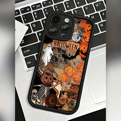 Coque iPhone Halloween Graphique Silicone