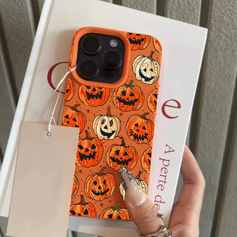 Coque iPhone Halloween Citrouille Anti-Choc