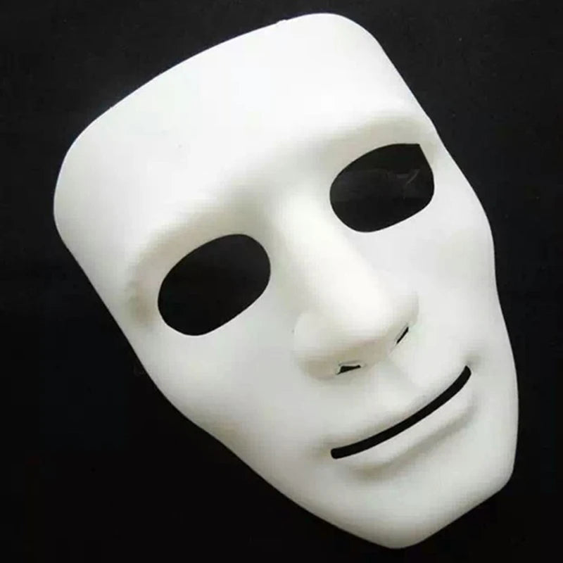 Masque Fantôme Peint à la Main - Théâtre et Soirée Halloween