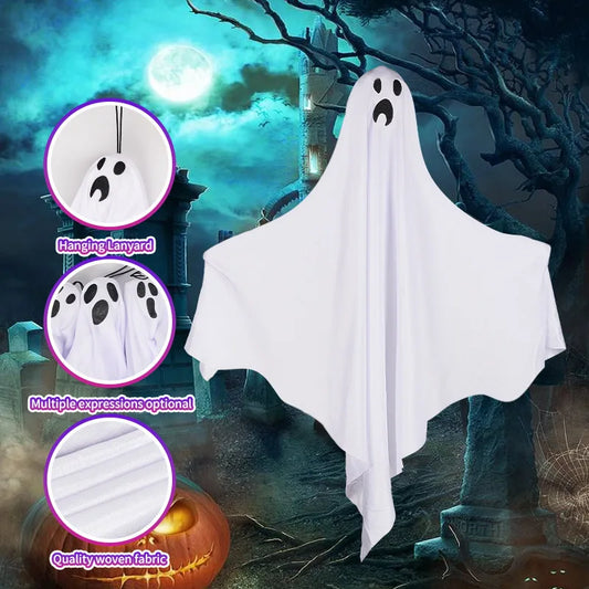 Fantôme Blanc Décoratif à Suspendre - Halloween